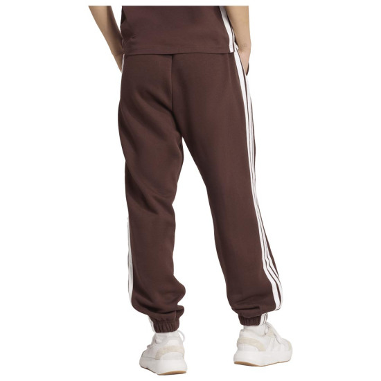 Adidas Γυναικείο παντελόνι φόρμας Essentials 3-Stripes Fleece Loose-Fit Pants